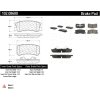 C-Tek Semi-Metallic Brake Pads with Shims, C-Tek 102.08680