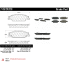 C-Tek Semi-Metallic Brake Pads with Shims, C-Tek 102.09220