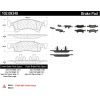 C-Tek Semi-Metallic Brake Pads with Shims, C-Tek 102.09340