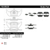 C-Tek Semi-Metallic Brake Pads with Shims, C-Tek 102.09520