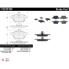 C-Tek Semi-Metallic Brake Pads with Shims, C-Tek 102.09790