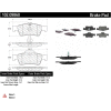 C-Tek Semi-Metallic Brake Pads with Shims, C-Tek 102.09860