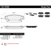 C-Tek Semi-Metallic Brake Pads with Shims, C-Tek 102.10200