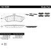 C-Tek Semi-Metallic Brake Pads with Shims, C-Tek 102.10300
