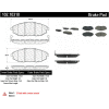 C-Tek Semi-Metallic Brake Pads with Shims, C-Tek 102.10310