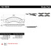 C-Tek Semi-Metallic Brake Pads with Shims, C-Tek 102.10640