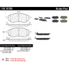 C-Tek Semi-Metallic Brake Pads with Shims, C-Tek 102.10780