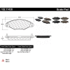 C-Tek Semi-Metallic Brake Pads with Shims, C-Tek 102.11430