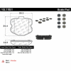 C-Tek Semi-Metallic Brake Pads with Shims, C-Tek 102.11851