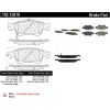 C-Tek Semi-Metallic Brake Pads with Shims, C-Tek 102.12870
