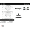 C-Tek Semi-Metallic Brake Pads with Shims, C-Tek 102.12900