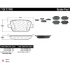 C-Tek Semi-Metallic Brake Pads with Shims, C-Tek 102.13140