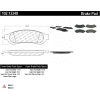 C-Tek Semi-Metallic Brake Pads with Shims, C-Tek 102.13340
