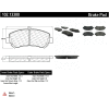 C-Tek Semi-Metallic Brake Pads with Shims, C-Tek 102.13380