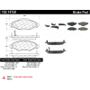 C-Tek Semi-Metallic Brake Pads with Shims, C-Tek 102.14750