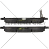 C-Tek Semi-Metallic Brake Pads with Shims, C-Tek 102.16540