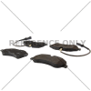 C-Tek Semi-Metallic Brake Pads with Shims, C-Tek 102.17870
