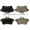 C-Tek Semi-Metallic Brake Pads with Shims, C-Tek 102.18310