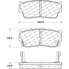 C-Tek Ceramic Brake Pads with Shims, C-Tek 103.04180