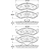 C-Tek Ceramic Brake Pads with Shims, C-Tek 103.04770