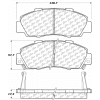C-Tek Ceramic Brake Pads with Shims, C-Tek 103.05030