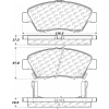 C-Tek Ceramic Brake Pads with Shims, C-Tek 103.06210