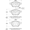 C-Tek Ceramic Brake Pads with Shims, C-Tek 103.06871