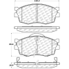 C-Tek Ceramic Brake Pads with Shims, C-Tek 103.11560