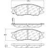 C-Tek Ceramic Brake Pads with Shims, C-Tek 103.11930