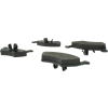 C-Tek Ceramic Brake Pads with Shims, C-Tek 103.16410
