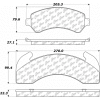 Posi Quiet Semi-Metallic Brake Pads , Posi Quiet 104.02250