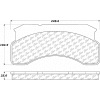 Posi Quiet Semi-Metallic Brake Pads , Posi Quiet 104.02360