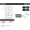 Posi Quiet Semi-Metallic Brake Pads with Hardware , Posi Quiet 104.03190