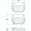 Posi Quiet Semi-Metallic Brake Pads , Posi Quiet 104.04611