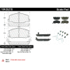 Posi Quiet Semi-Metallic Brake Pads with Hardware , Posi Quiet 104.05270