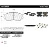 Posi Quiet Semi-Metallic Brake Pads with Hardware , Posi Quiet 104.06430