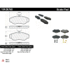 Posi Quiet Semi-Metallic Brake Pads with Hardware , Posi Quiet 104.06760