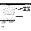 Posi Quiet Semi-Metallic Brake Pads with Hardware , Posi Quiet 104.07370