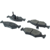 Posi Quiet Semi-Metallic Brake Pads with Hardware , Posi Quiet 104.07660