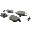Posi Quiet Semi-Metallic Brake Pads with Hardware , Posi Quiet 104.09151