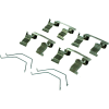 Posi Quiet Semi-Metallic Brake Pads with Hardware , Posi Quiet 104.09570