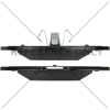 Posi Quiet Semi-Metallic Brake Pads with Hardware , Posi Quiet 104.11072