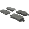 Posi Quiet Semi-Metallic Brake Pads with Hardware , Posi Quiet 104.16920