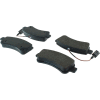 Posi Quiet Semi-Metallic Brake Pads with Hardware , Posi Quiet 104.17461