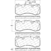 Posi Quiet Semi-Metallic Brake Pads , Posi Quiet 104.19900