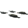 Posi Quiet Ceramic Brake Pads with Shims and Hardware , Posi Quiet 105.03220