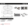 Posi Quiet Ceramic Brake Pads with Shims and Hardware , Posi Quiet 105.04700