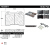 Posi Quiet Ceramic Brake Pads with Shims and Hardware , Posi Quiet 105.05611