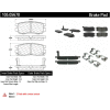Posi Quiet Ceramic Brake Pads with Shims and Hardware , Posi Quiet 105.05670