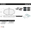 Posi Quiet Ceramic Brake Pads with Shims and Hardware , Posi Quiet 105.06350